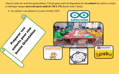 Club scratch robotique collège